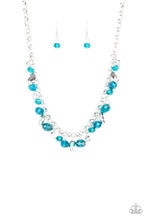 Load image into Gallery viewer, Downstage Dazzle - Blue Necklace