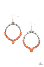 Load image into Gallery viewer, Thai Treasures - Orange Earring