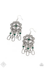 Load image into Gallery viewer, Majestic Makeover - Green Earring