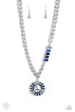 Load image into Gallery viewer, Tiered Talent - Blue Necklace