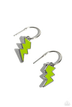 Load image into Gallery viewer, Lightning Limit - Green Earring