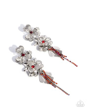 Load image into Gallery viewer, Classical Cadenza - Red Earring
