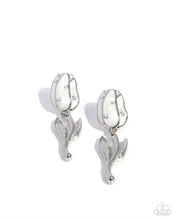 Load image into Gallery viewer, Timeless Tulip - White Earring
