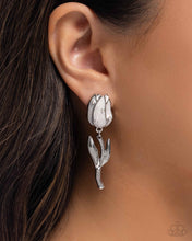 Load image into Gallery viewer, Timeless Tulip - White Earring
