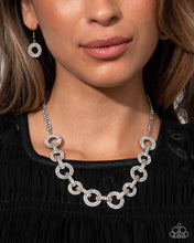 Load image into Gallery viewer, Elegant Embrace - White Necklace
