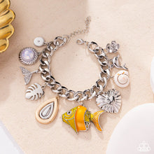 Load image into Gallery viewer, Fish Frenzy - Orange Bracelet

