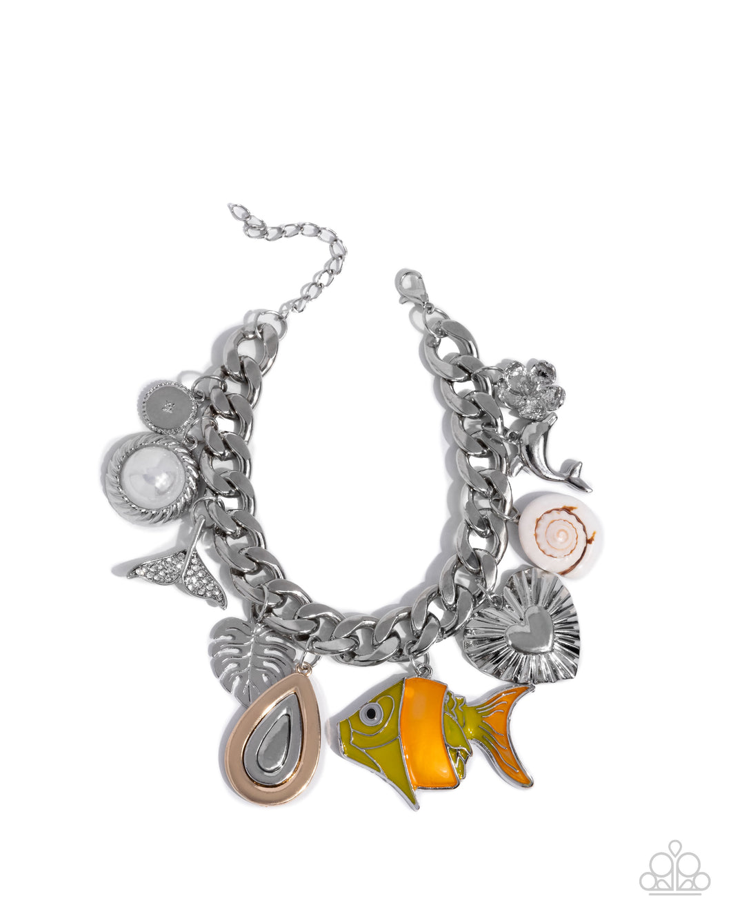 Fish Frenzy - Orange Bracelet