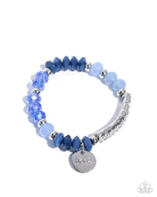 Load image into Gallery viewer, Handcrafted Hope - Blue Bracelet
