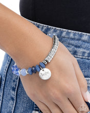 Load image into Gallery viewer, Handcrafted Hope - Blue Bracelet
