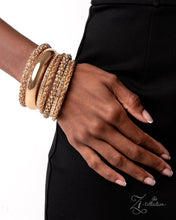 Load image into Gallery viewer, Renowned Radiance - Gold Bracelet - Zi Collection 25
