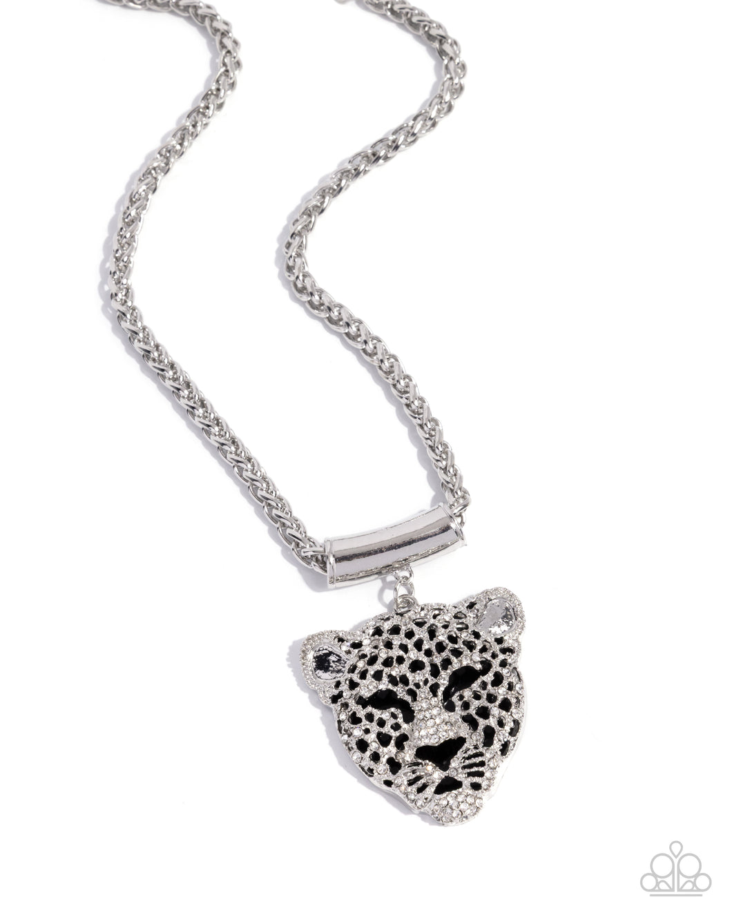 Leopard Luminescence - Black Necklace