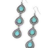 Desertscape Dweller - Blue Earring