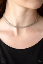 Load image into Gallery viewer, If You Dare - Silver Chocker Necklace
