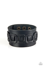 Load image into Gallery viewer, Dont Tread On Me - Black Bracelet
