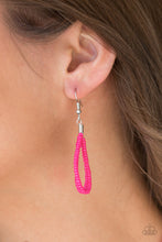 Load image into Gallery viewer, Totally Tonga - Pink Seed Bead Necklace
