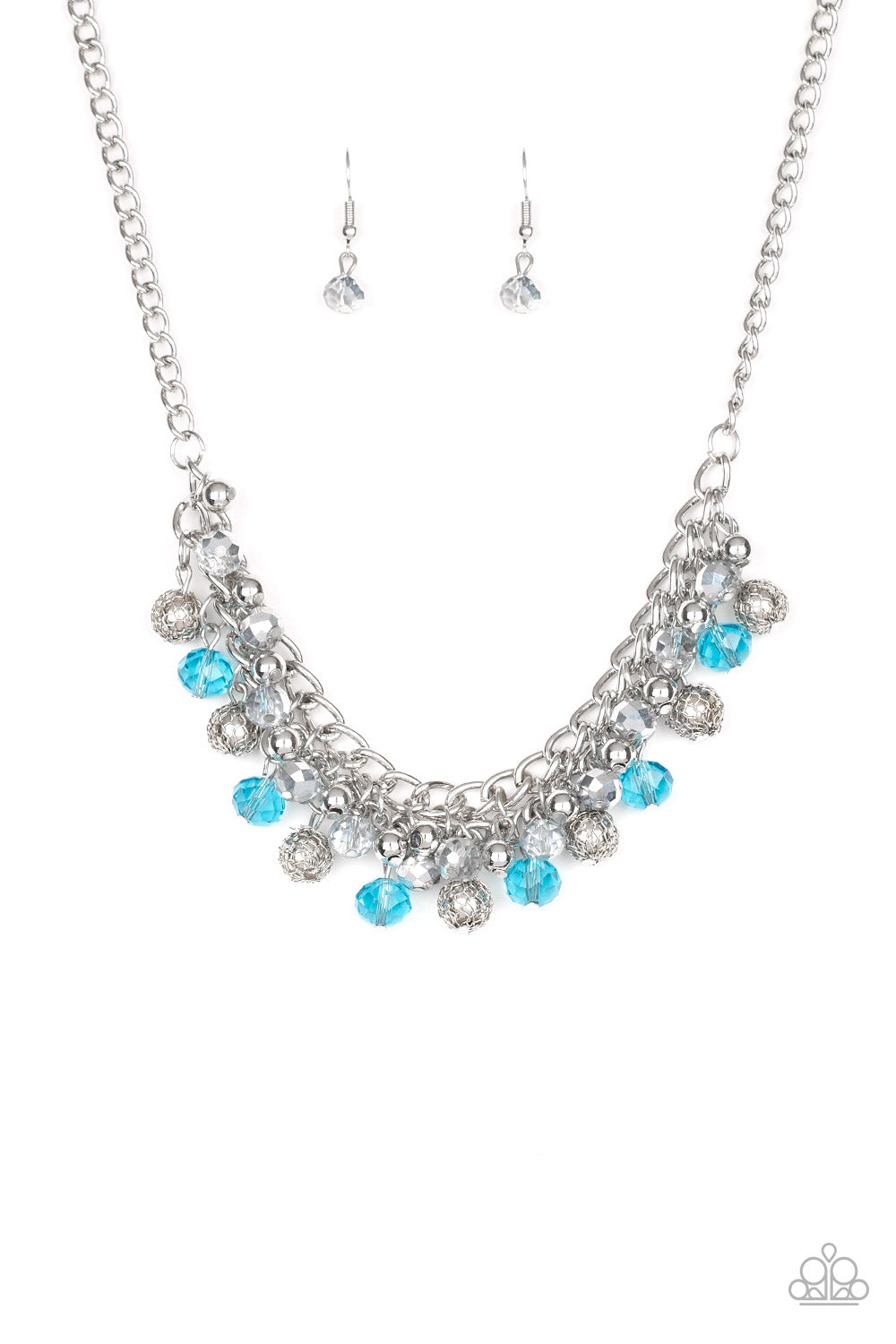 Party Spree - Blue Necklace