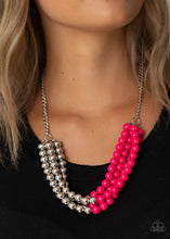Load image into Gallery viewer, Layer After Layer - Pink Necklace
