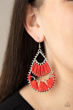 Load image into Gallery viewer, Samba Scene - Red Earring
