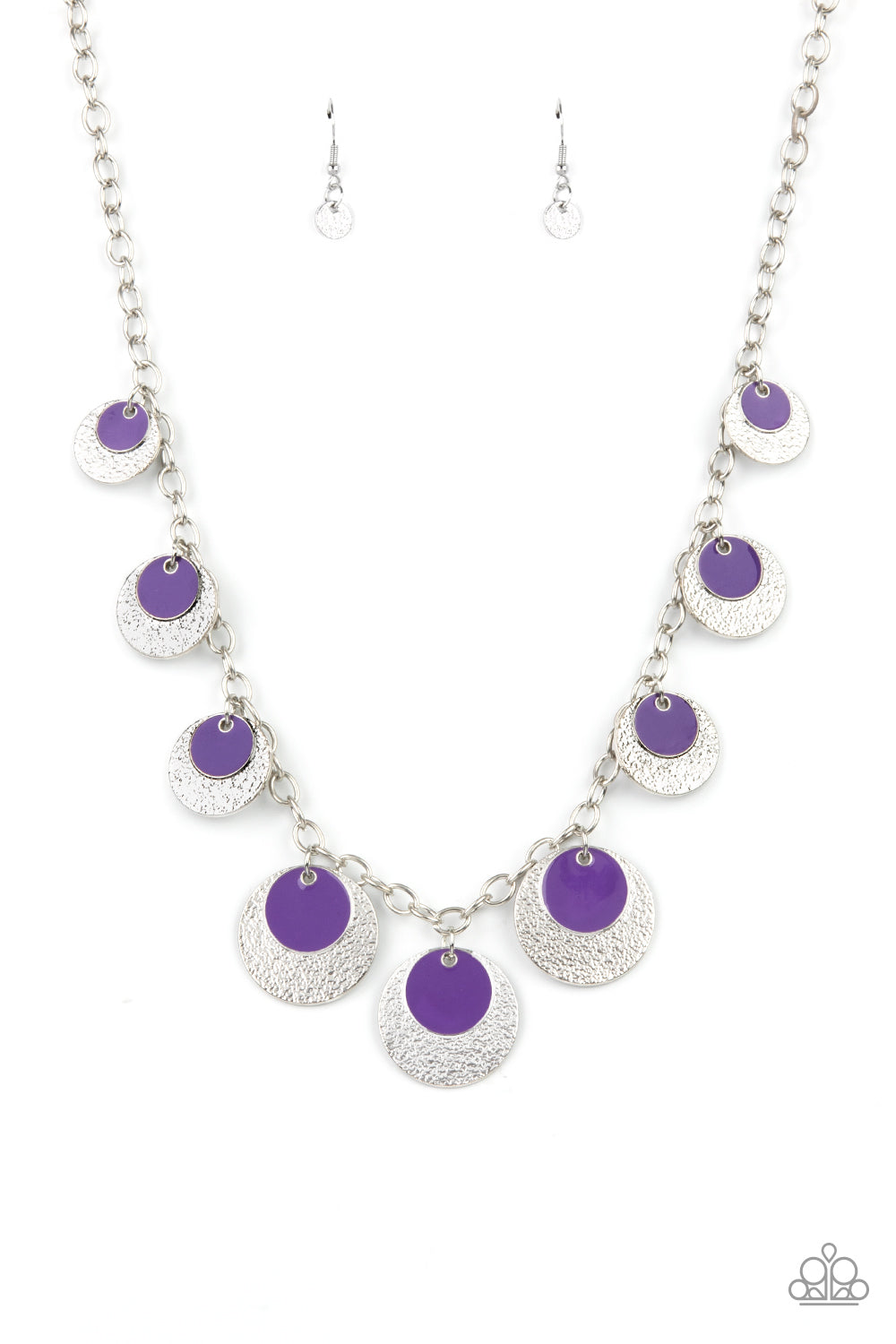 The Cosmos Are Calling - Purple Necklace